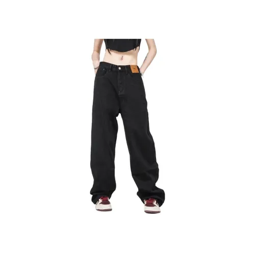 Z POCKET Черные Унисекс Джинсы