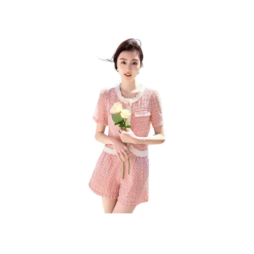 Like The Age Of Water Повседневный Костюм Женские Розовый