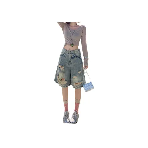 Jenna Chun Джинсовые шорты Женские