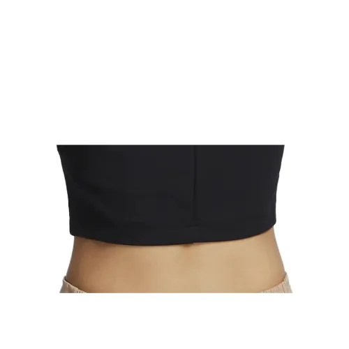 NIKE Sportswear Черные Женские Короткие Топы