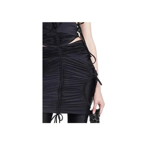 BALENCIAGA Черные Женские Слиплатья