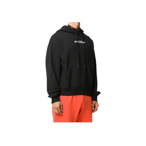 Off Белый FW20 Черный Мужские Толстовки