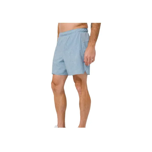 lululemon Wave Повседневные шорты Мужские Джинсовый синий Смешанный цвет