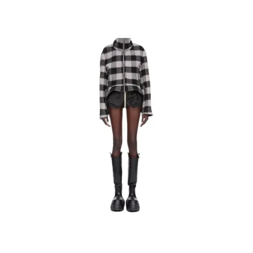 RICK OWENS Черные Женские Повседневные Шорты