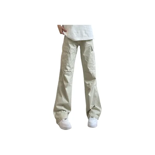 DEAR BETSY Ecru Unisex Casual Pants DEAR BETSY Экрю Унисекс Повседневные Штаны