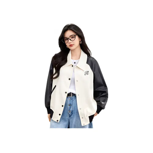 HUICUIGE Белый Женский Куртки