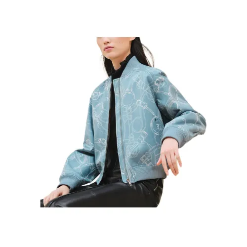 HERMES Куртки и Пальто Женские Синие