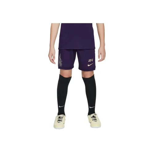 nike Dri FitCollege Шорты Большой Фиолетовый Большой Фиолетовый Виртуальный Синий Металл Золотой