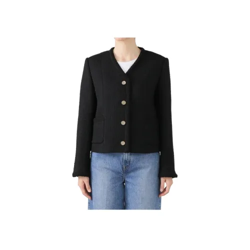 PLAGE FW24 Куртки Пальто Женские Черный