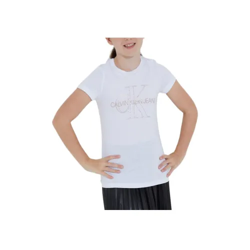 Calvin Klein Белые Детские Футболки