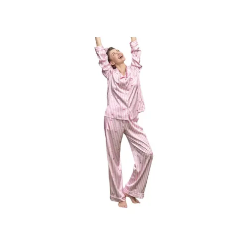 MANITO Cheshire Cat Пудра Женские Пижамные Комплекты