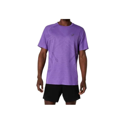 ASICS Metarun Edo Фиолетовый Мужская Т-рубашка