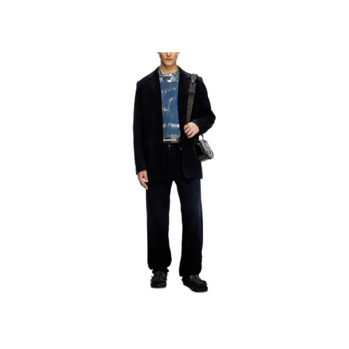 DIESEL FW24 Джинсы Мужские Темно-синие