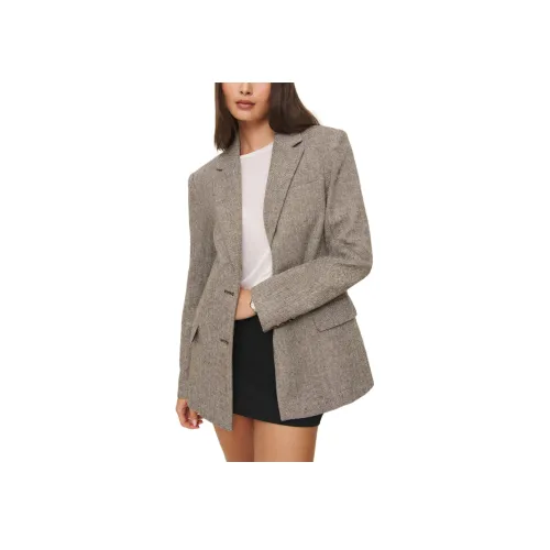 REFORMATION Джеймс Relaxed Blazer Бизнес-костюм Женский Коричневый