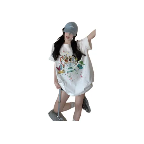 MORii Белый Женские T-рубашки