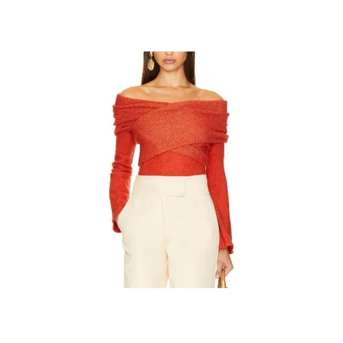 CULT GAIA Трикотаж Женский Оранжевый