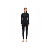 Черный со средним воротом