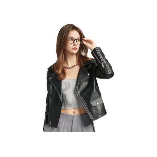 BILISISHANYANG Куртка из натуральной кожи женская