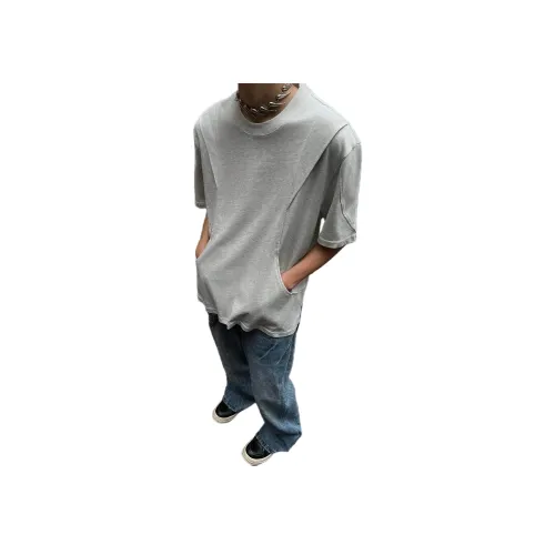 ULTRA QUATTRO Светло-серый Унисекс T Рубашки