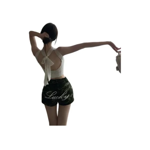 CHILL QIAOER Белый Женский Трикотаж