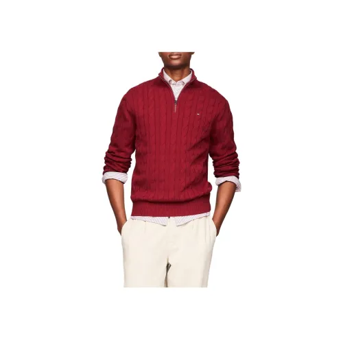 Tommy Hilfiger Красный Мужской Трикотаж