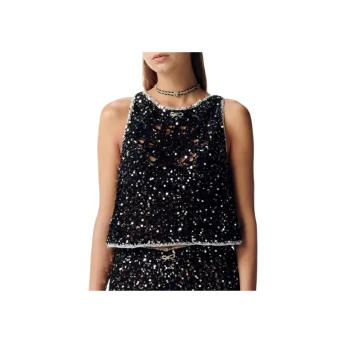 CHANEL Черные Женские Майки