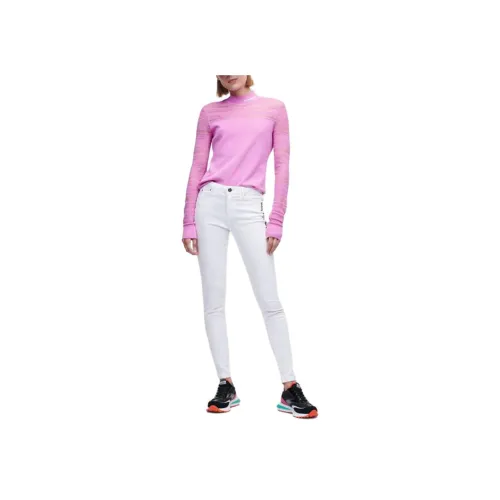 Karl Lagerfeld Джинсы Женские Белые