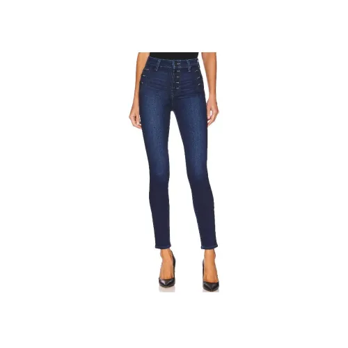 PAIGE Женские джинсы темно-синего цвета