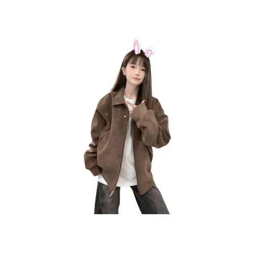 CASTLE WOODS Кофе Женские Куртки