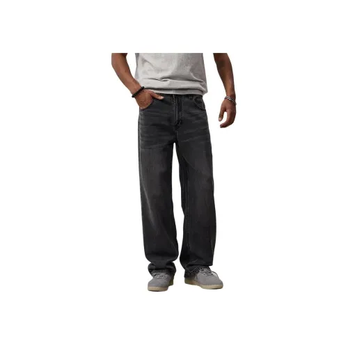 GEOREFOOL NB0072 Черный Серый Унисекс Джинсы