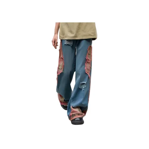 AYEA Синие Унисекс Джинсы