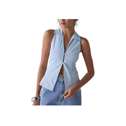 Urban Outfitter Синий Женские Рубашки