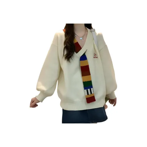 KULAIYA Абрикос Женские Свитшоты