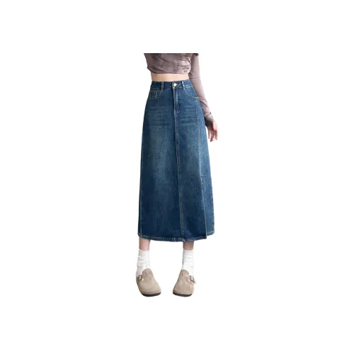 Происхождение Denim Long Skirt Women's