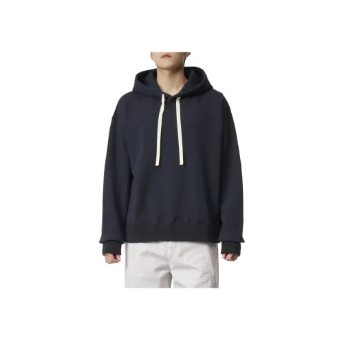 JIL SANDER Морской синий Мужские Свитшоты