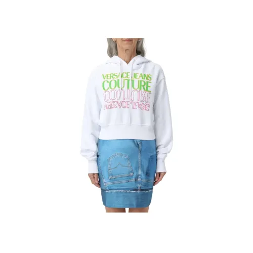 VERSACE JEANS COUTURE Толстовка Женская Белая
