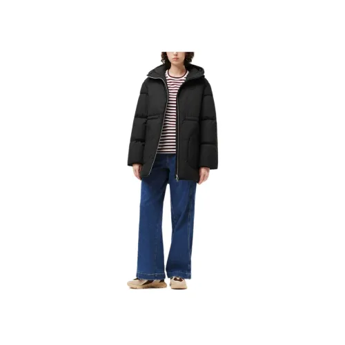 LACOSTE Пуховик Женский Черный