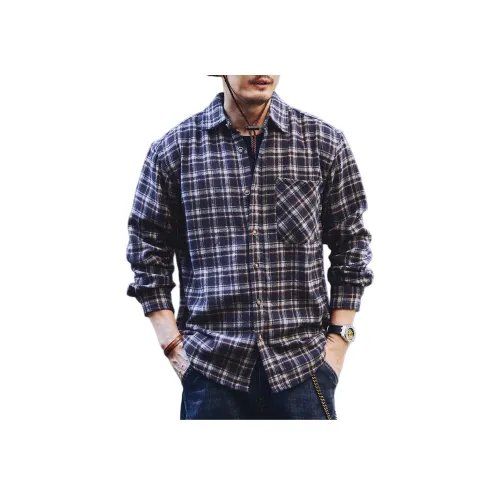 GELANLU Весна Рубашка Свободный крой Унисекс