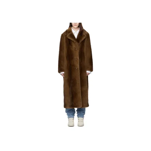 STAND STUDIO Пальто Женское Естественный Коричневый