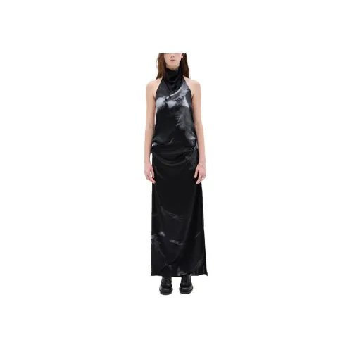 Ann Demeulemeester Черные Женские Платья без Рукавов