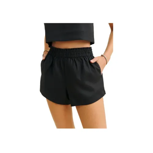REFORMATION Mila Linen Short Casual Shorts Women's
