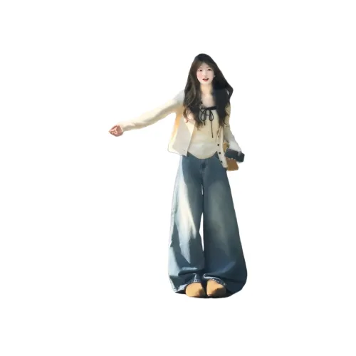 BVODE Комплект Женские Повседневные Костюмы