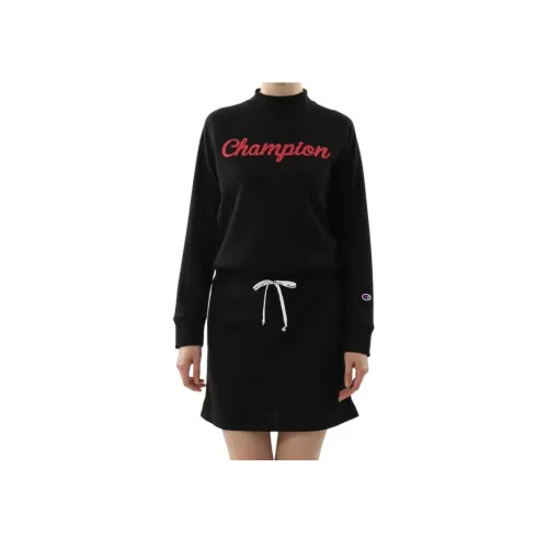 Champion Длинный рукав Платье Женское