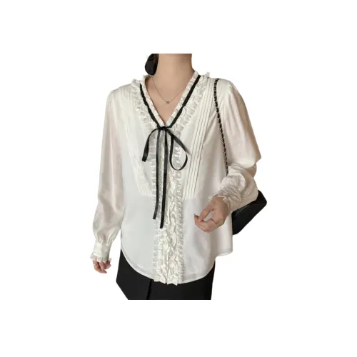 MTHE Белые Женские Рубашки