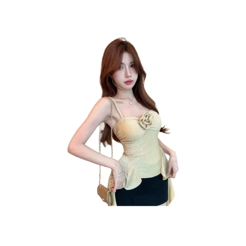 MORii Желтые Женские Майки