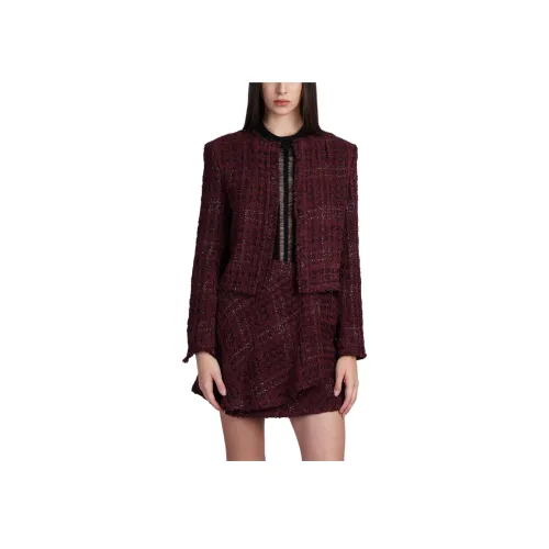 IRO Куртки и Пальто Женские Бордовый
