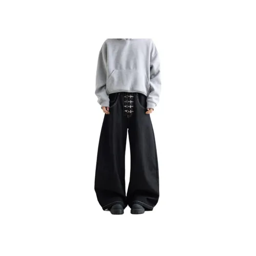 Freshclean Черные Унисекс Джинсы