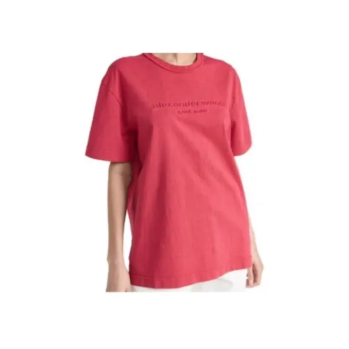 alexander wang Светло-розовые Женские Рубашки T