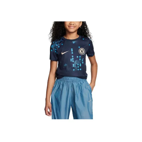 nike Челси FCDri Форма T Рубашка FW24 ACADEMY Pro Синий Подростки