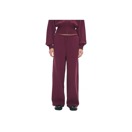 GLASSONS Галстук Обхват талии OVERSIZED Широкие брюки Спортивные штаны Вязаные тренировочные штаны Женские